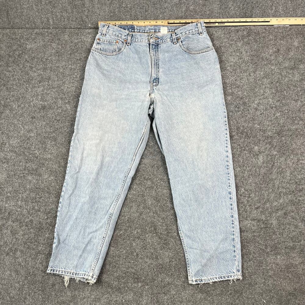 Levis 560 Jeans Mens Size 38x30 Blue Loose Fit Tapered Leg Denim Casual